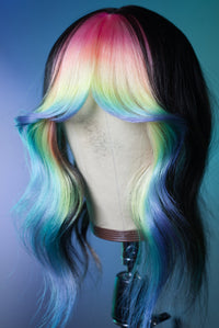 Bubble Bath Face Frame Wig Topper - Dark Brown