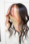 Neapolitan Face Frame Wig Topper - Dark Brown Base