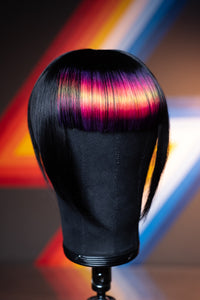 Tequila Sunrise Blunt Bang - Jet Black Base