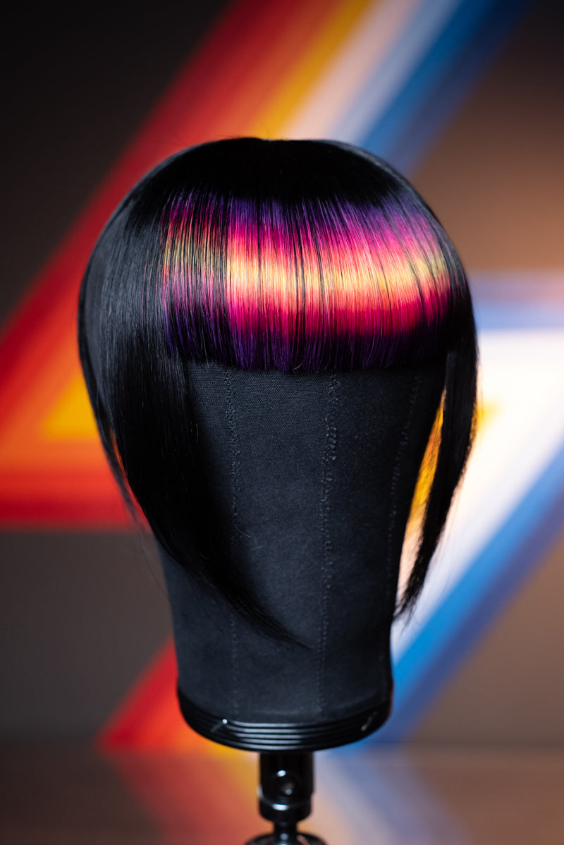 Tequila Sunrise Blunt Bang - Jet Black Base