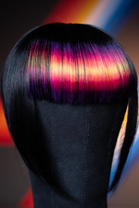 Tequila Sunrise Blunt Bang - Jet Black Base