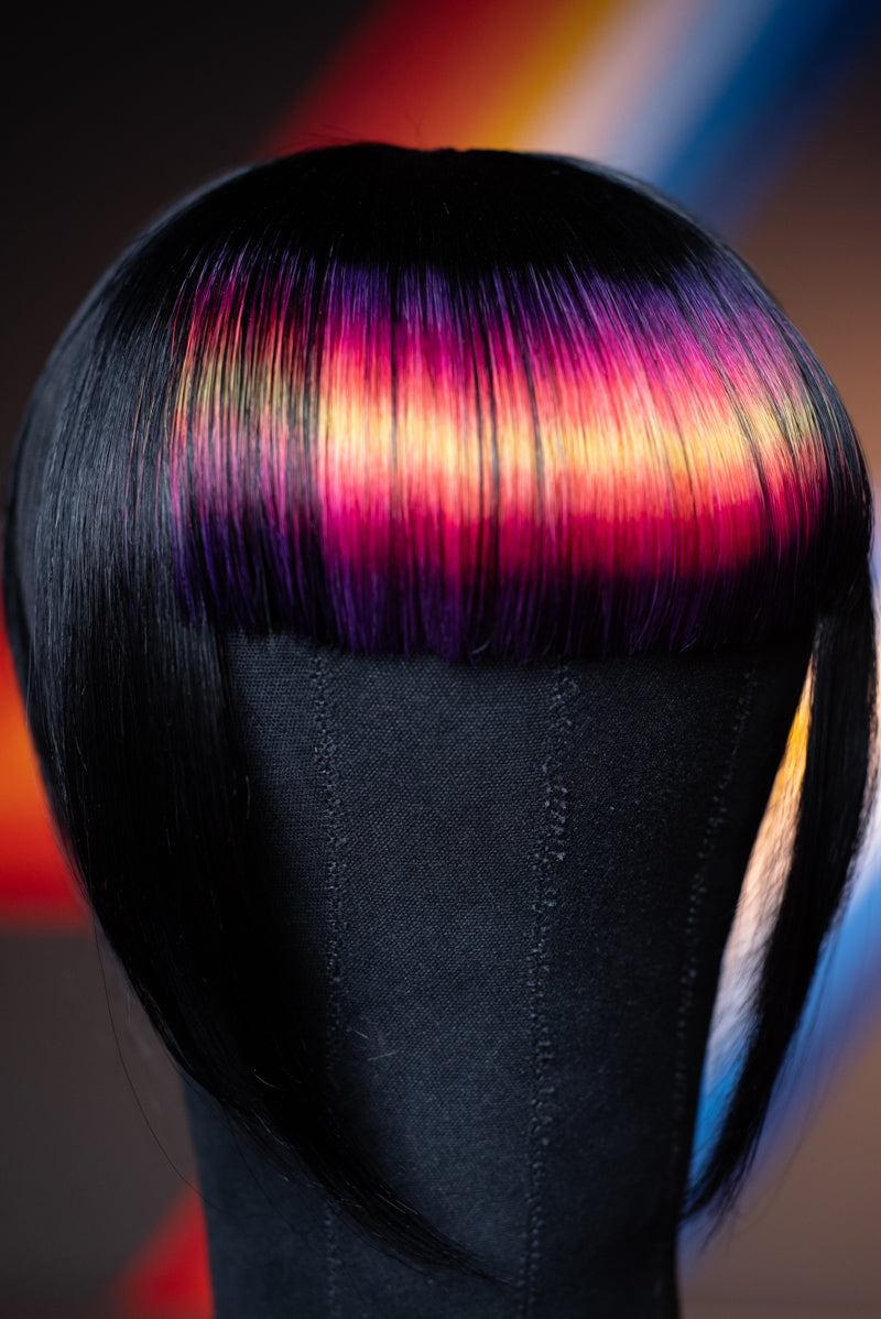 Tequila Sunrise Blunt Bang - Jet Black Base