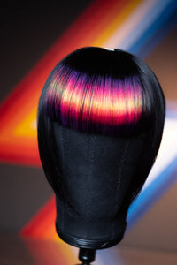 Tequila Sunrise Blunt Bang - Jet Black Base