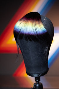 Bubble Bath Wispy Bang - Dark Brown Base