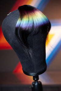 Bubble Bath Wispy Bang - Dark Brown Base