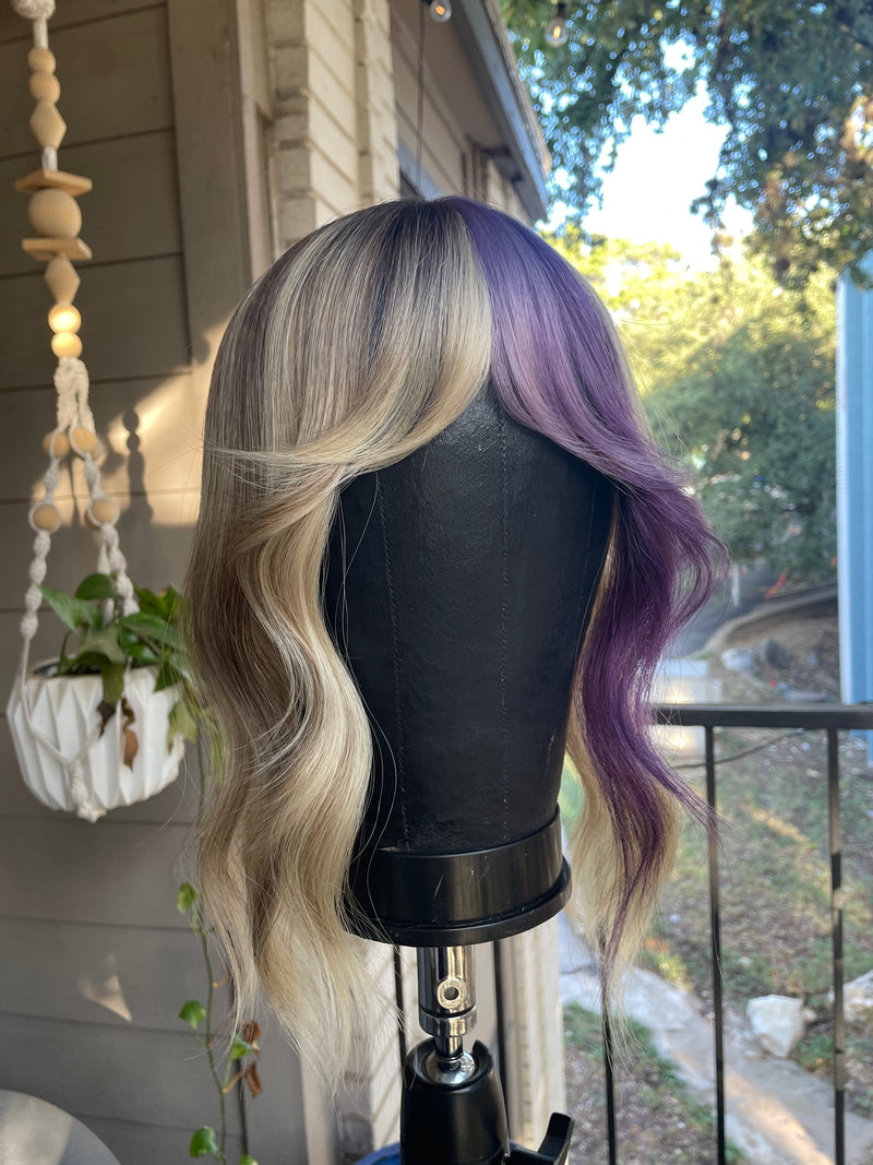 Custom Wig Topper and Bang Piece for Heidi