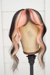 Neapolitan Face Frame Wig Topper - Medium Brown Base