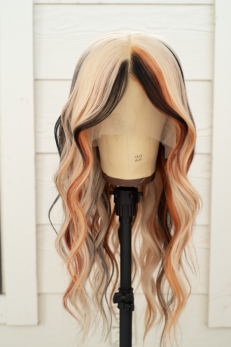 Calico 18" Lace Front Wig